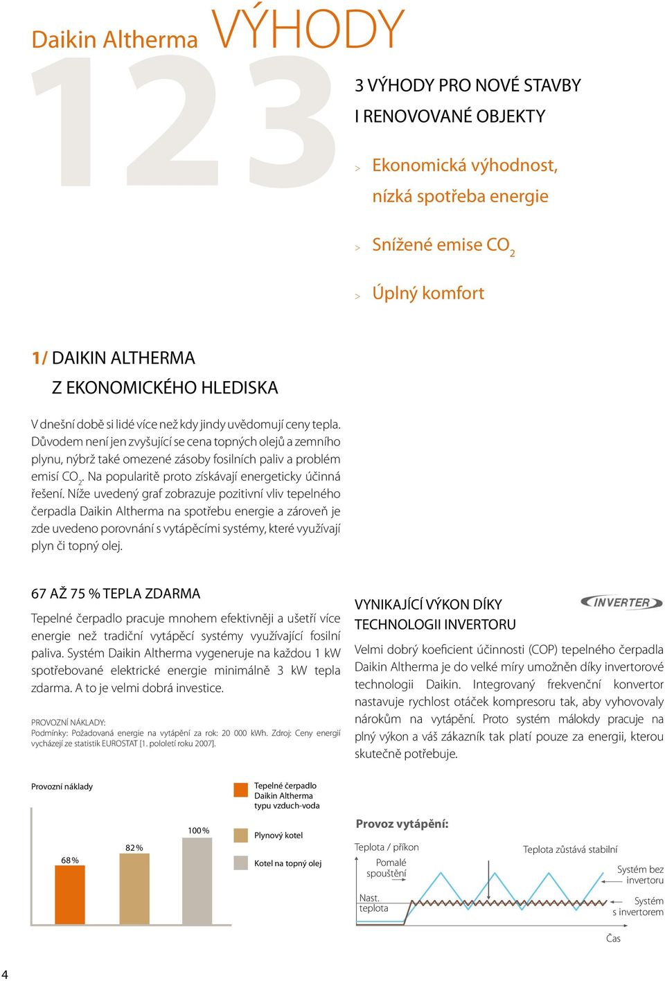 Důvodem není jen zvyšující se cena topných olejů a zemního plynu, nýbrž také omezené zásoby fosilních paliv a problém emisí CO 2. Na popularitě proto získávají energeticky účinná řešení.