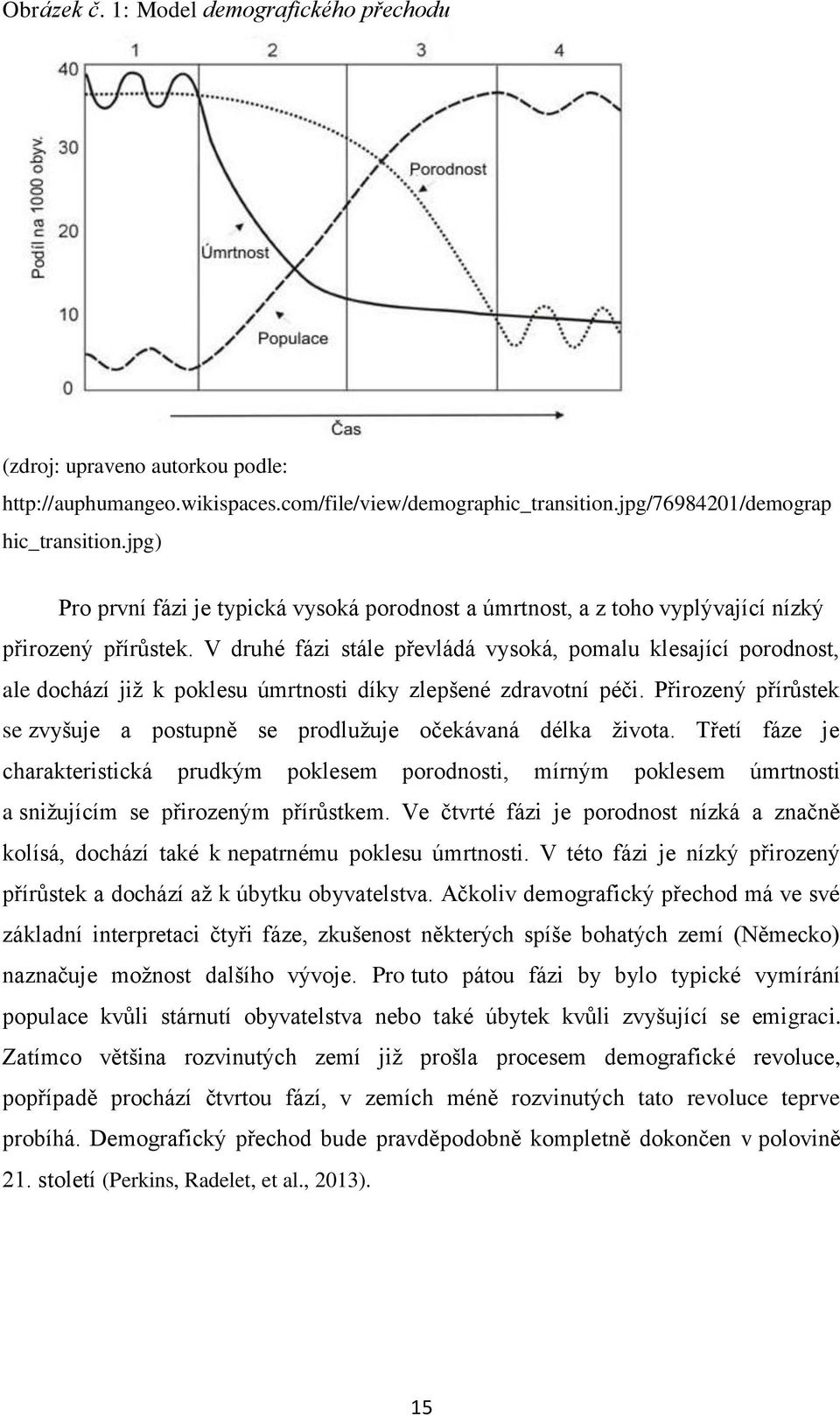 V druhé fázi stále převládá vysoká, pomalu klesající porodnost, ale dochází již k poklesu úmrtnosti díky zlepšené zdravotní péči.