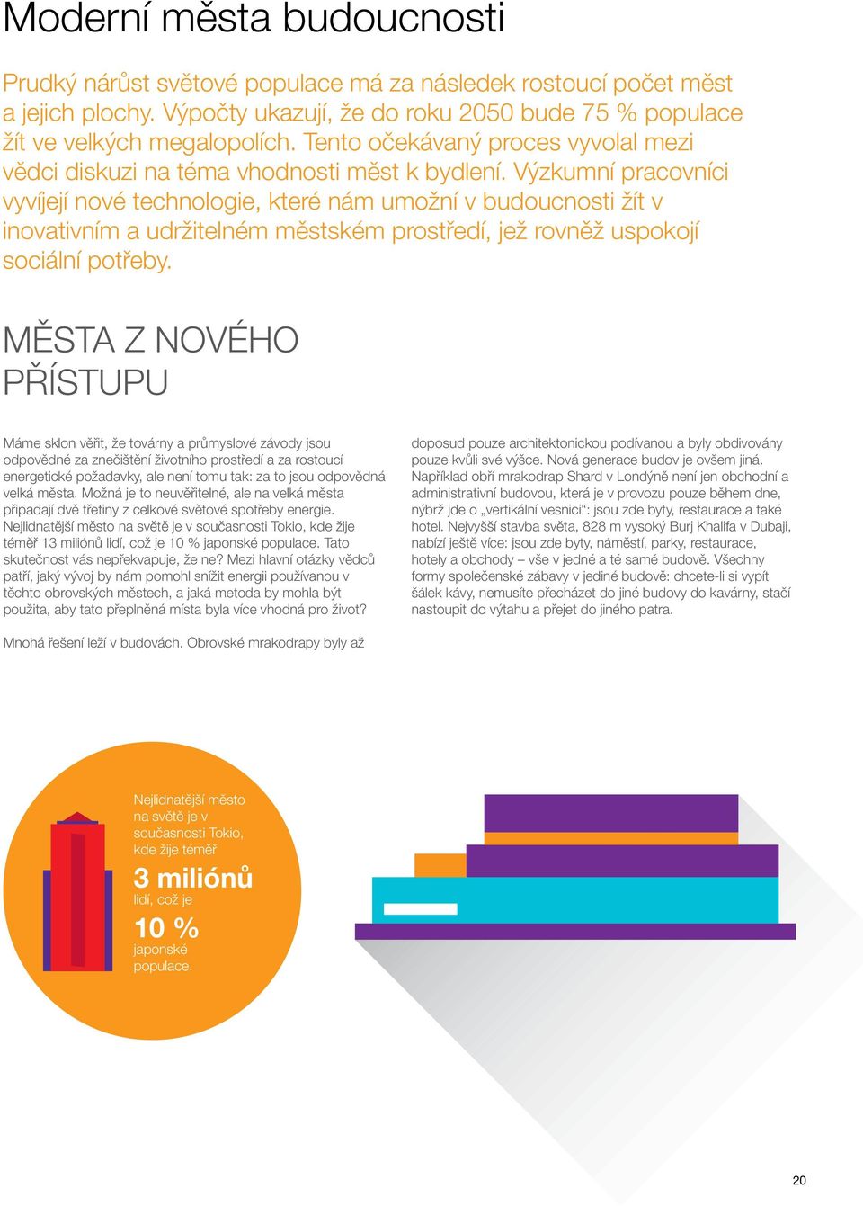 Výzkumní pracovníci vyvíjejí nové technologie, které nám umožní v budoucnosti žít v inovativním a udržitelném městském prostředí, jež rovněž uspokojí sociální potřeby.