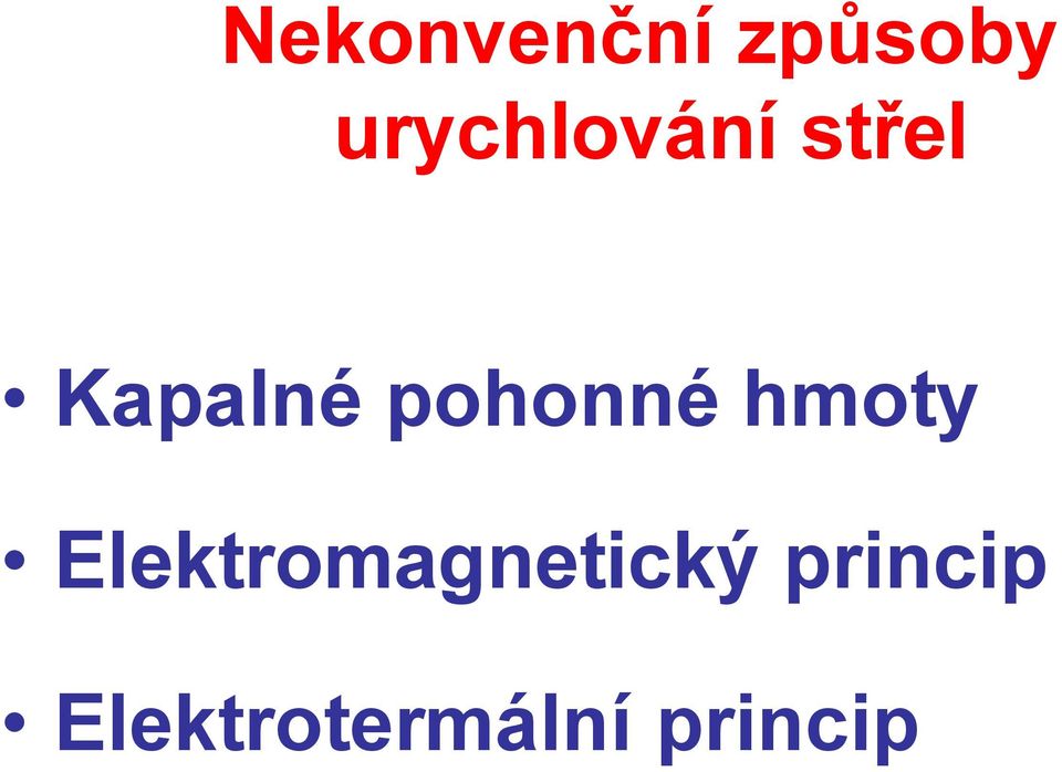 pohonné hmoty