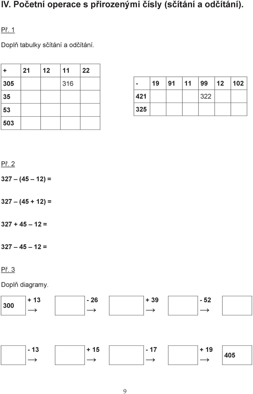 2 327 (45 12) = 327 (45 + 12) = 327 + 45 12 = 327 45 12 = P.