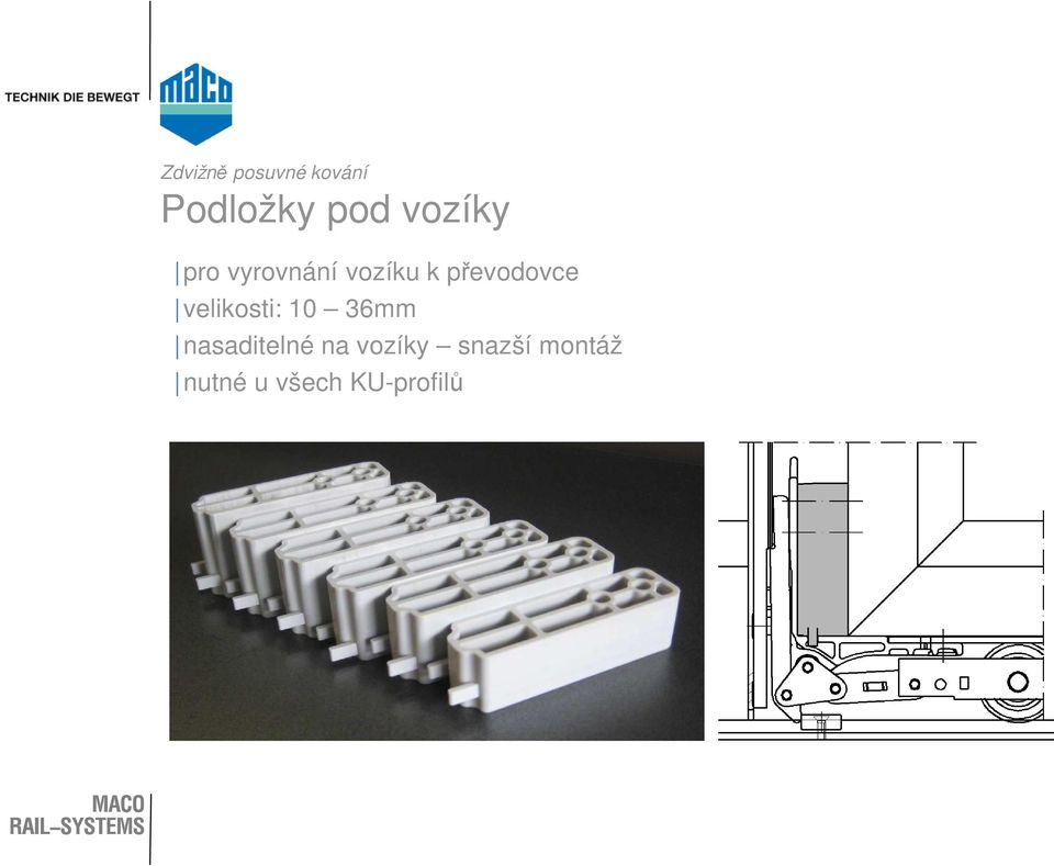 převodovce velikosti: 10 36mm