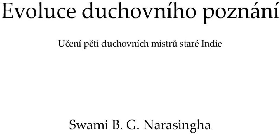 duchovních mistrů