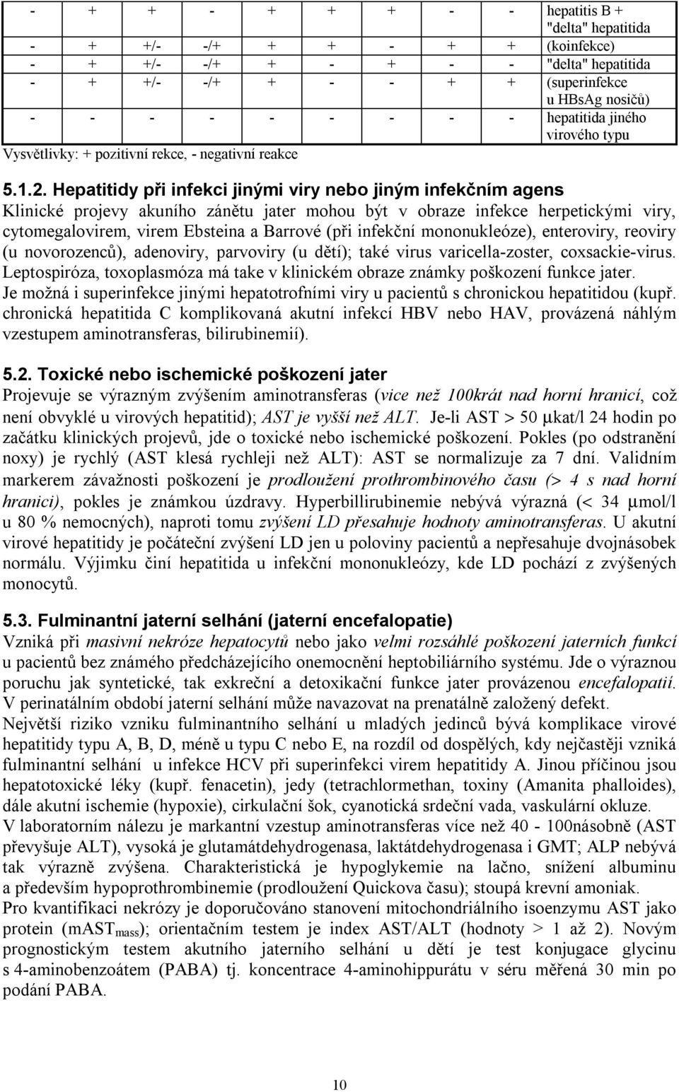 Hepatitidy při infekci jinými viry nebo jiným infekčním agens Klinické projevy akuního zánětu jater mohou být v obraze infekce herpetickými viry, cytomegalovirem, virem Ebsteina a Barrové (při