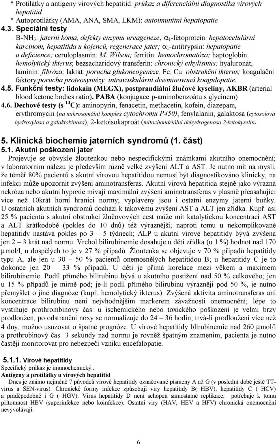 ceruloplasmin: M.