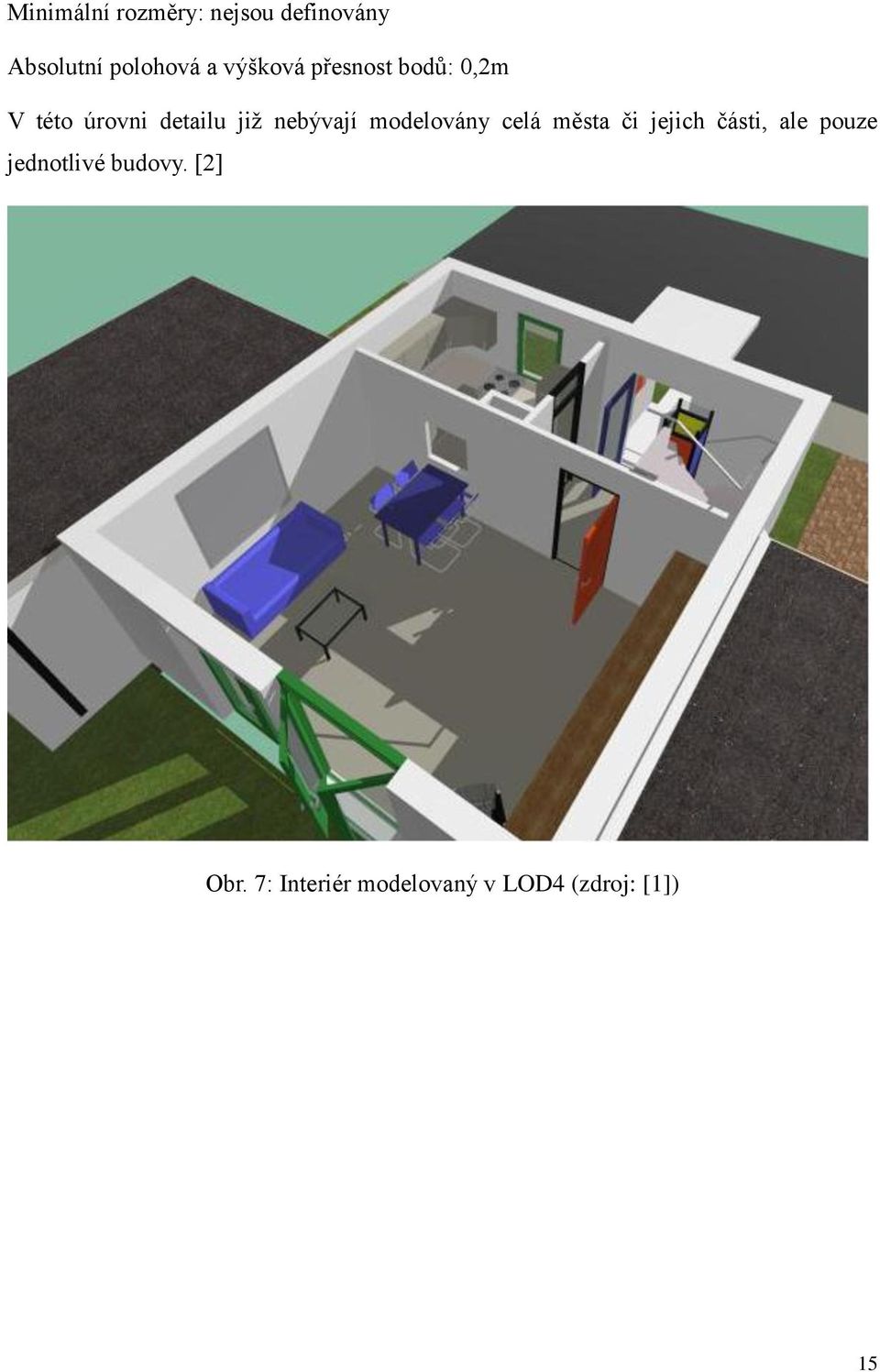 nebývají modelovány celá města či jejich části, ale pouze