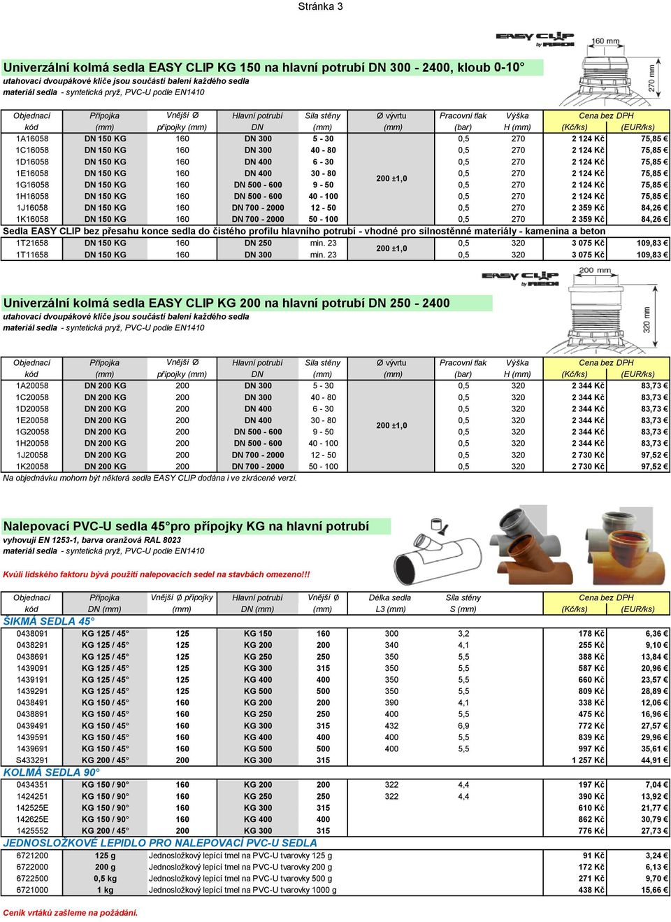 270 2 124 Kč 75,85 1C16058 DN 150 KG 160 DN 300 40-80 0,5 270 2 124 Kč 75,85 1D16058 DN 150 KG 160 DN 400 6-30 0,5 270 2 124 Kč 75,85 1E16058 DN 150 KG 160 DN 400 30-80 0,5 270 2 124 Kč 75,85 200