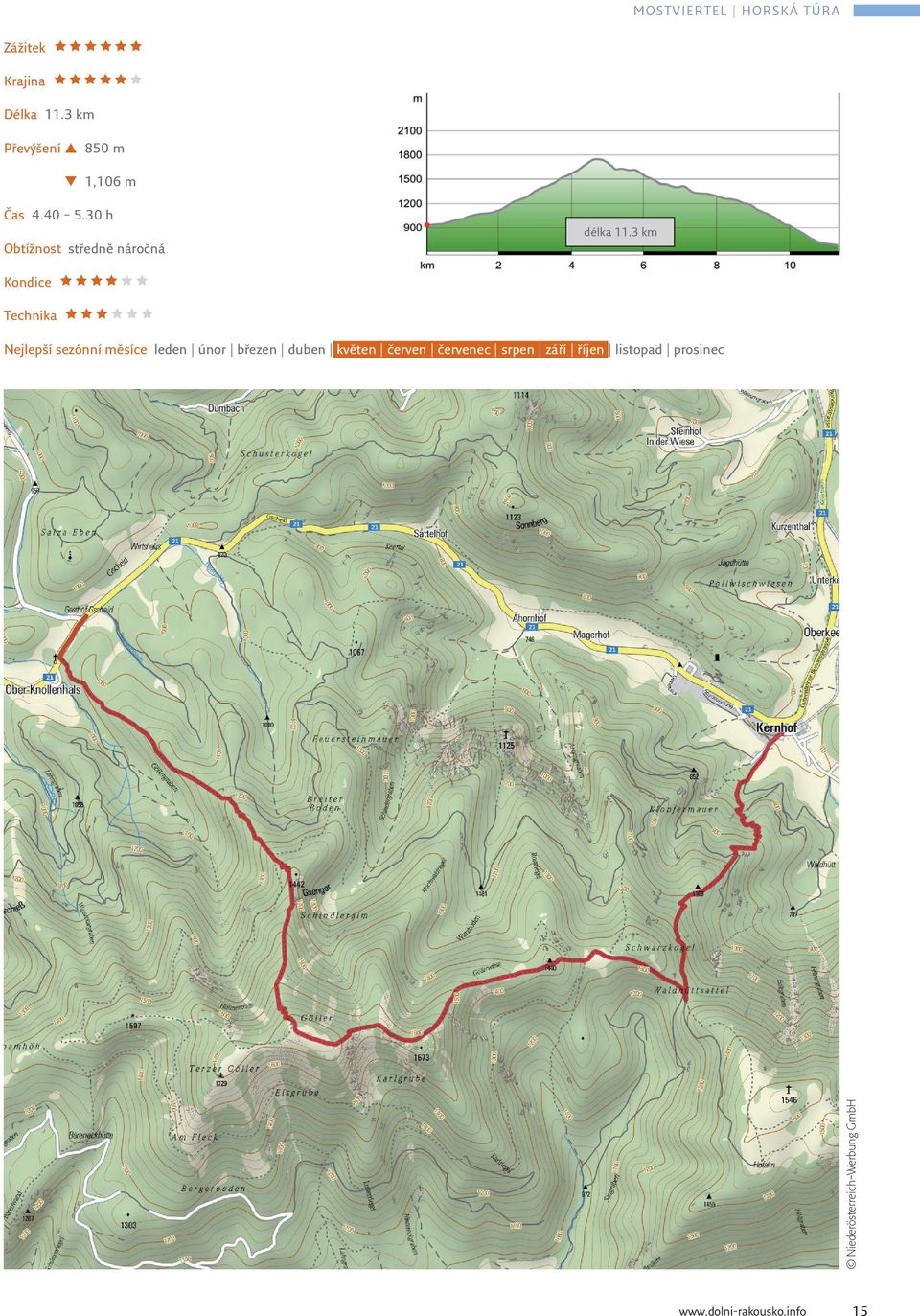 3 km Obtížnost středně náročná Kondice Technika ÌÌÌÌÌÌ ÌÌÌÌÌÌ