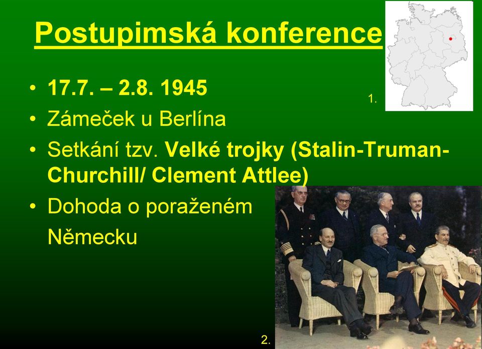 Velké trojky (Stalin-Truman- Churchill/