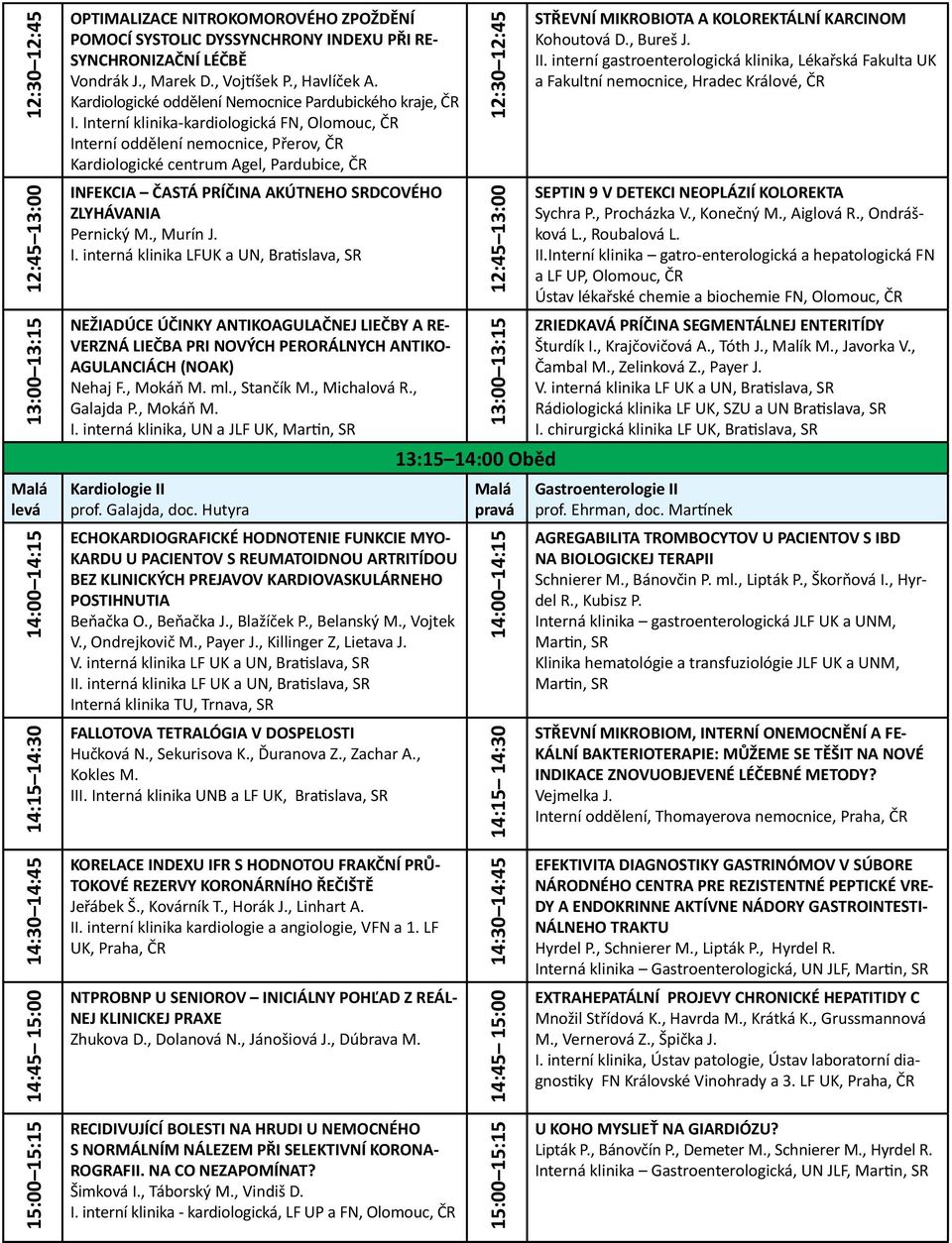 Interní klinika-kardiologická FN, Olomouc, ČR Interní oddělení nemocnice, Přerov, ČR Kardiologické centrum Agel, Pardubice, ČR INFEKCIA ČASTÁ PRÍČINA AKÚTNEHO SRDCOVÉHO ZLYHÁVANIA Pernický M.