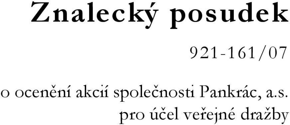 akcií společnosti