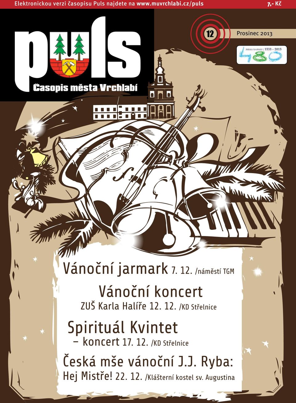 12. /KD Střelnice Spirituál Kvintet koncert 17. 12.