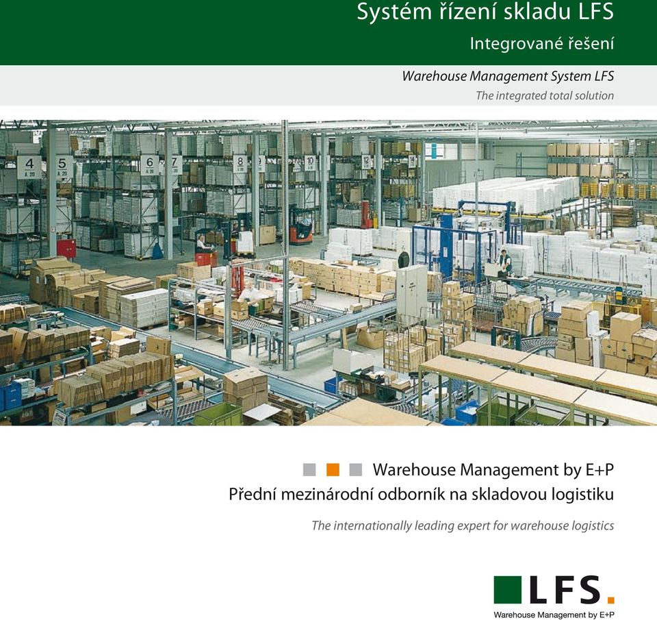 Warehouse Management by E+P Přední mezinárodní odborník na