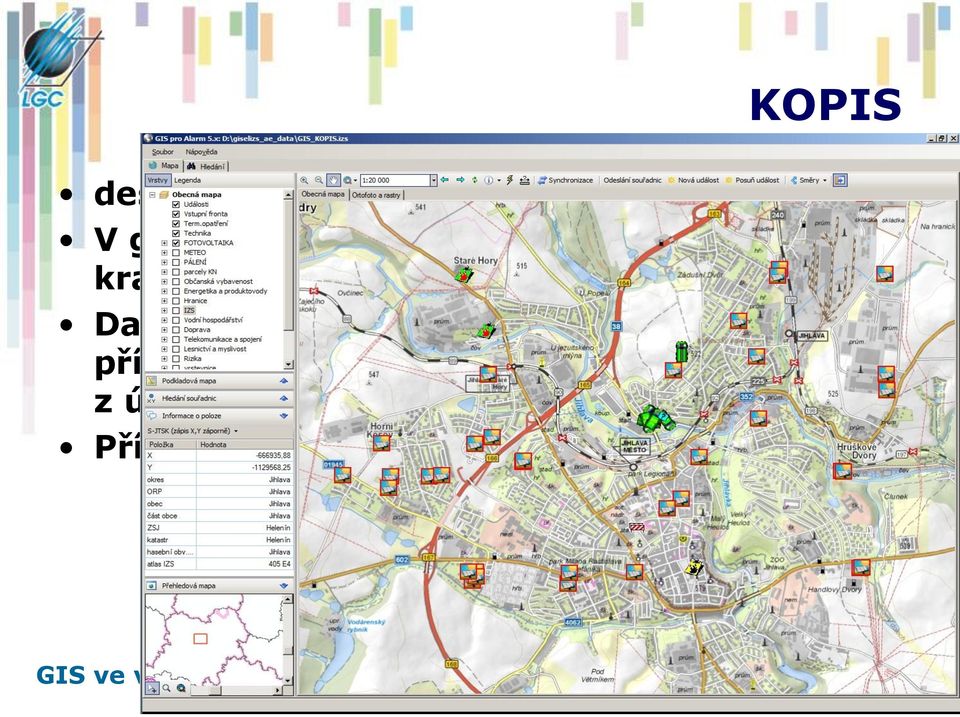 Data z centrálního datového skladu + přípravy i sběr