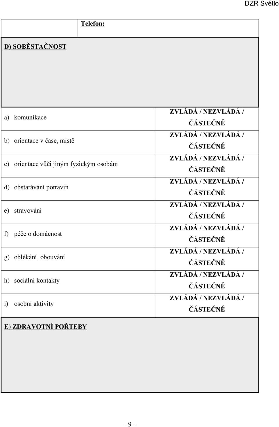 ČÁSTEČNĚ ZVLÁDÁ / NEZVLÁDÁ / ČÁSTEČNĚ ZVLÁDÁ / NEZVLÁDÁ / ČÁSTEČNĚ ZVLÁDÁ / NEZVLÁDÁ / ČÁSTEČNĚ ZVLÁDÁ / NEZVLÁDÁ / ČÁSTEČNĚ