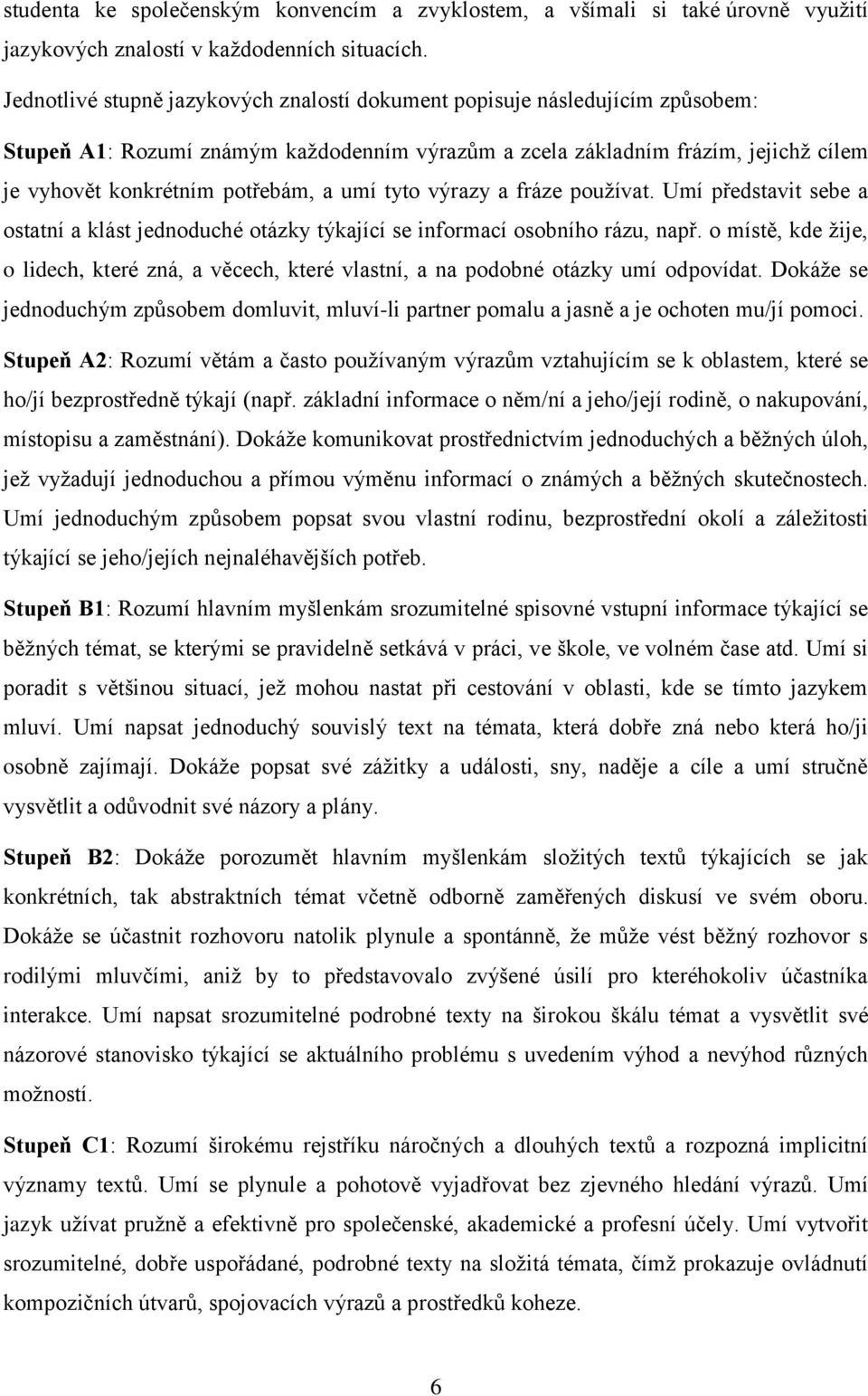 umí tyto výrazy a fráze používat. Umí představit sebe a ostatní a klást jednoduché otázky týkající se informací osobního rázu, např.