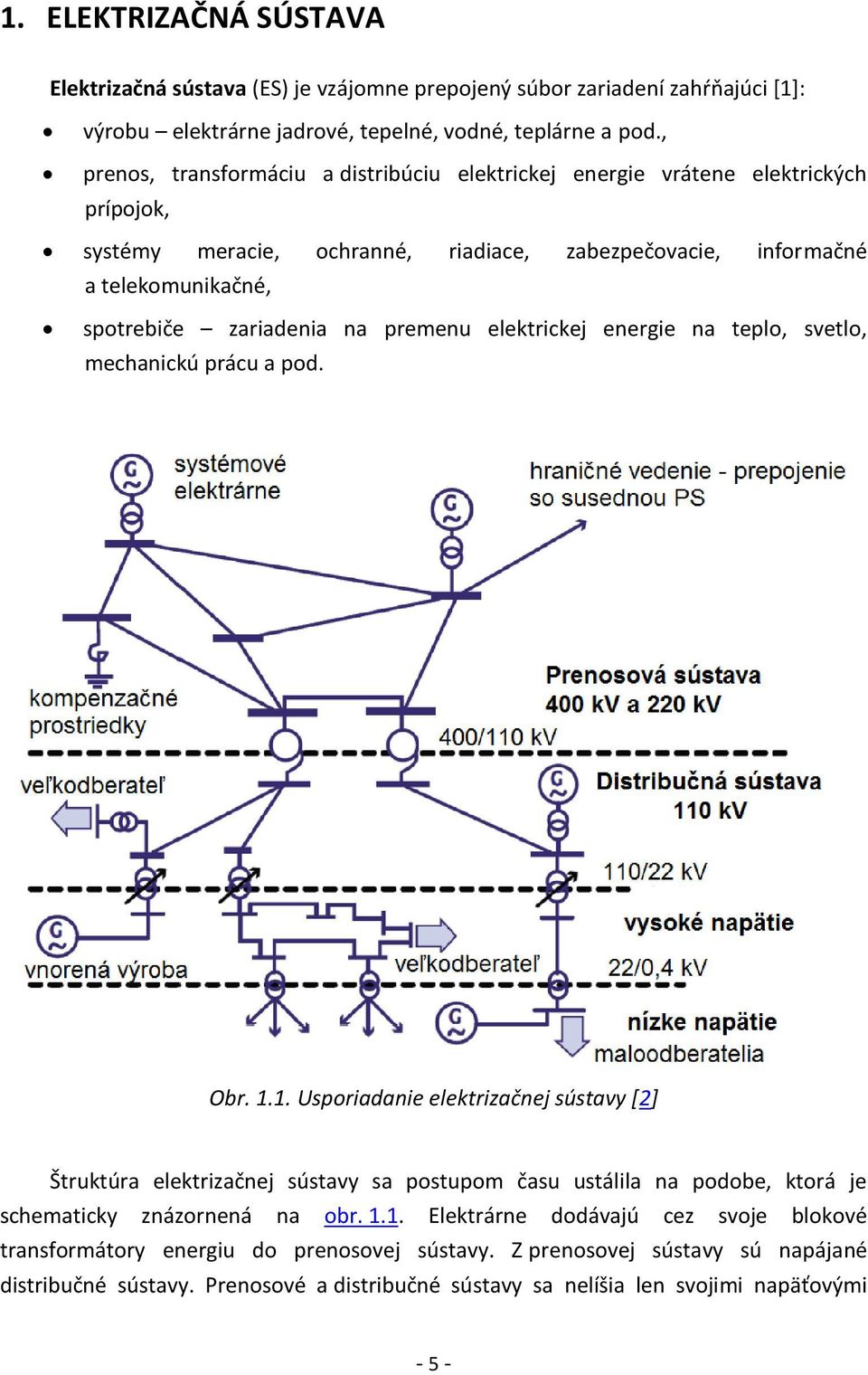premenu elektrickej energie na teplo, svetlo, mechanickú prácu a pod. Obr. 1.