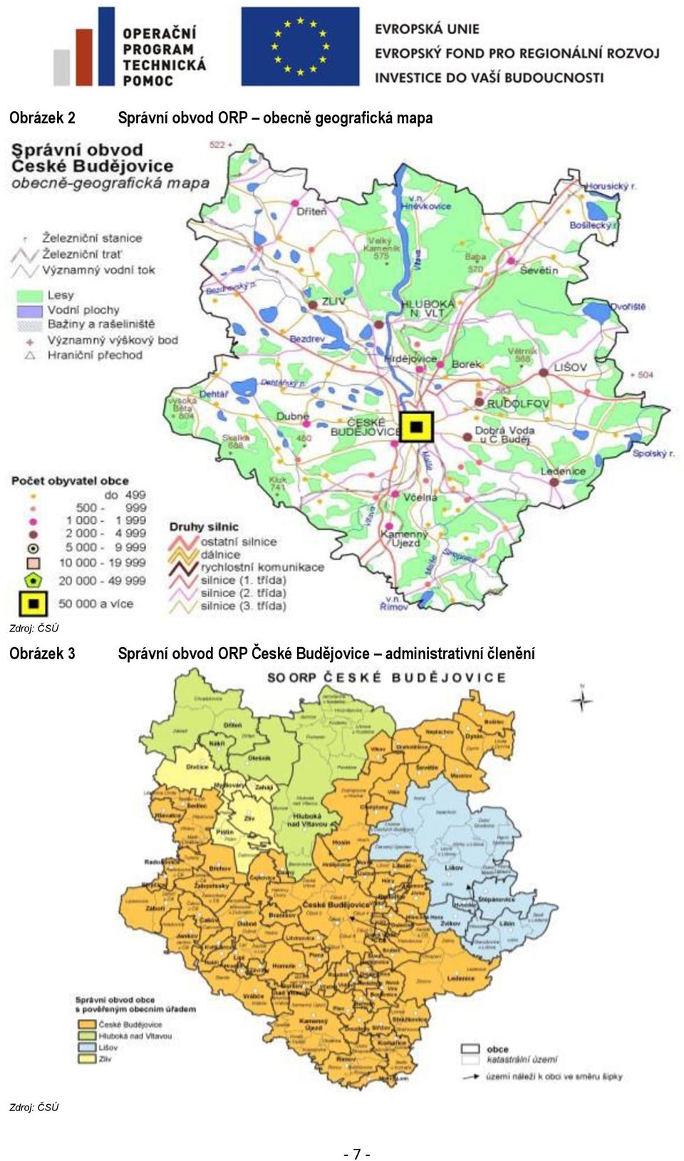 3 Správní obvod ORP České Budějovice