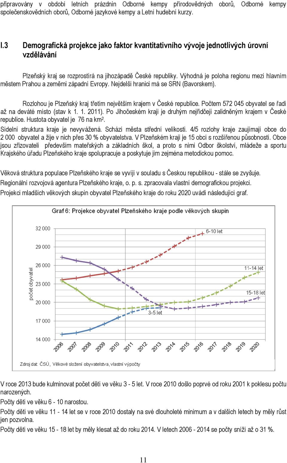 Výhodná je poloha regionu mezi hlavním městem Prahou a zeměmi západní Evropy. Nejdelší hranici má se SRN (Bavorskem). Rozlohou je Plzeňský kraj třetím největším krajem v České republice.