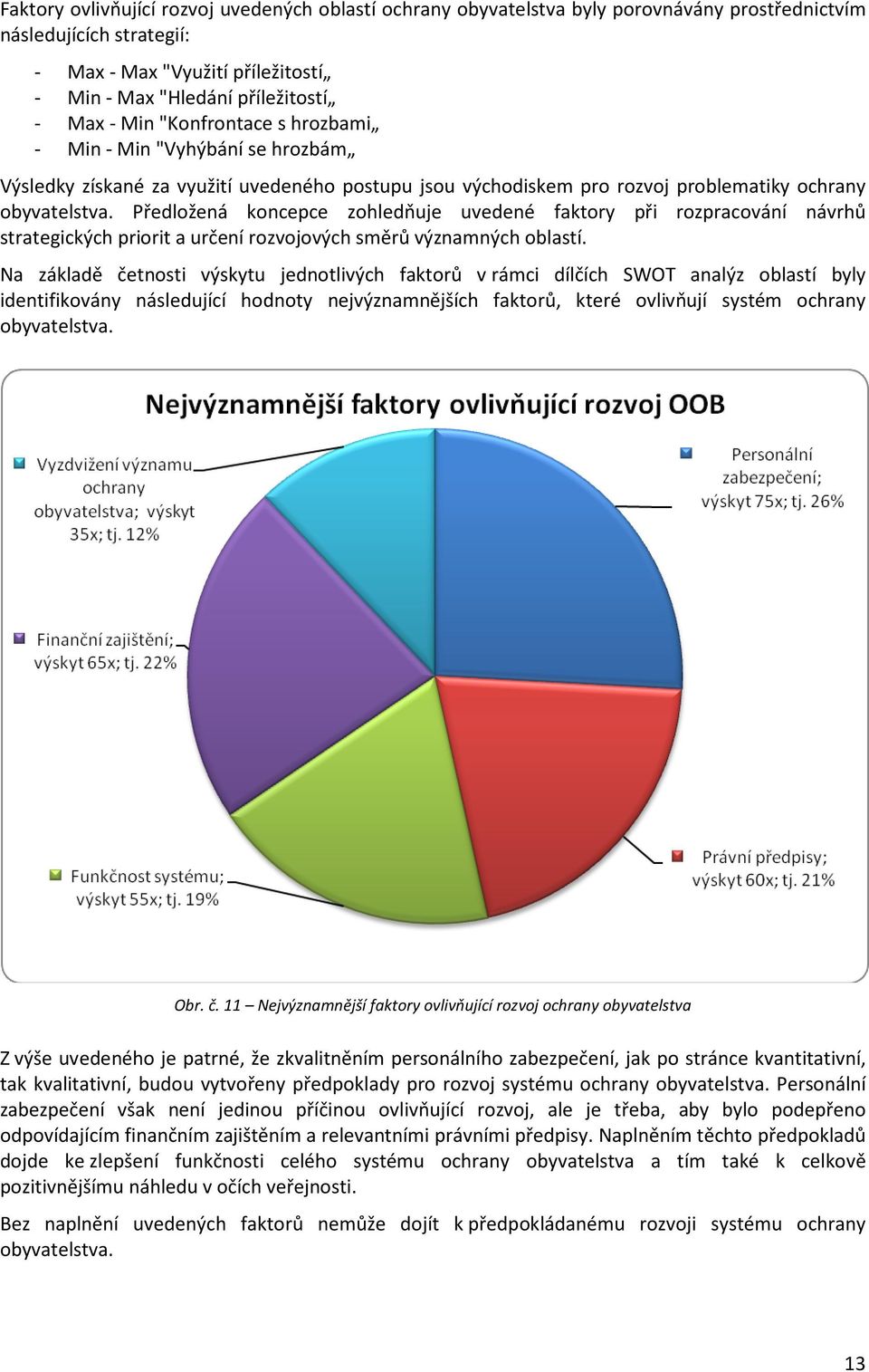 Předložená koncepce zohledňuje uvedené faktory při rozpracování návrhů strategických priorit a určení rozvojových směrů významných oblastí.