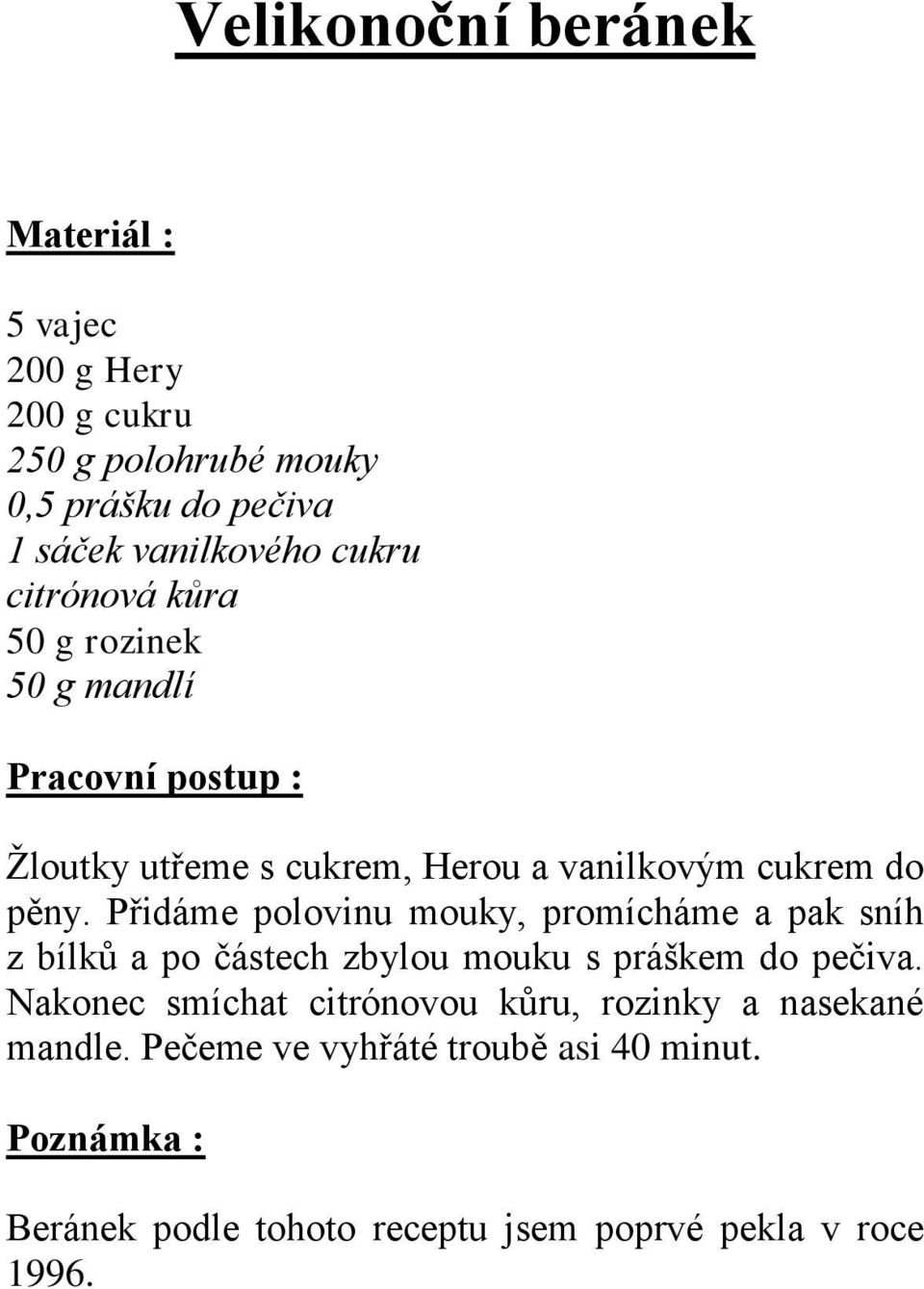 Přidáme polovinu mouky, promícháme a pak sníh z bílků a po částech zbylou mouku s práškem do pečiva.