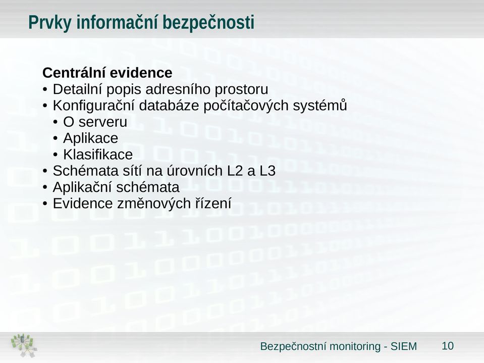 systémů O serveru Aplikace Klasifikace Schémata sítí na