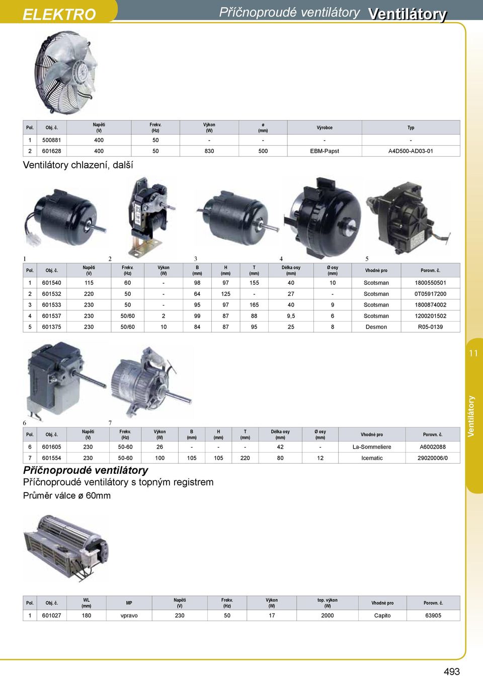 Scotsman 20020502 5 60375 230 50/60 0 84 87 95 25 8 Desmon R05-039 6 7 B H T Délka osy Ø osy 6 60605 230 50-60 26 - - - 42 - La-Sommeliere A6002088 7 60554 230 50-60 00