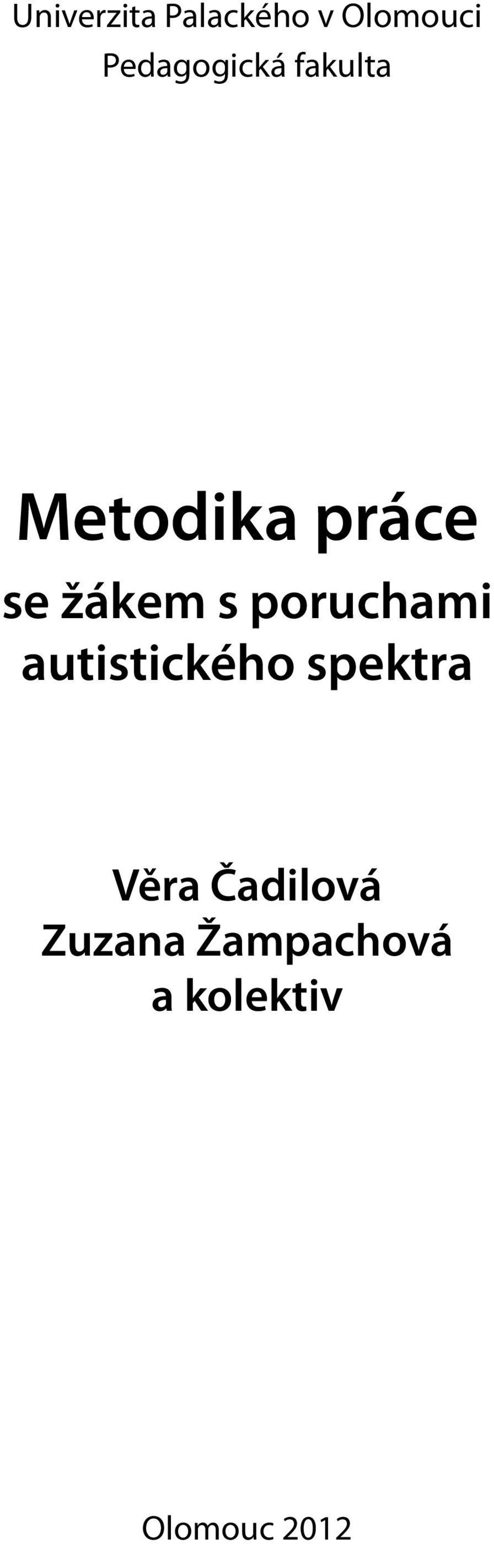 žákem s poruchami autistického spektra