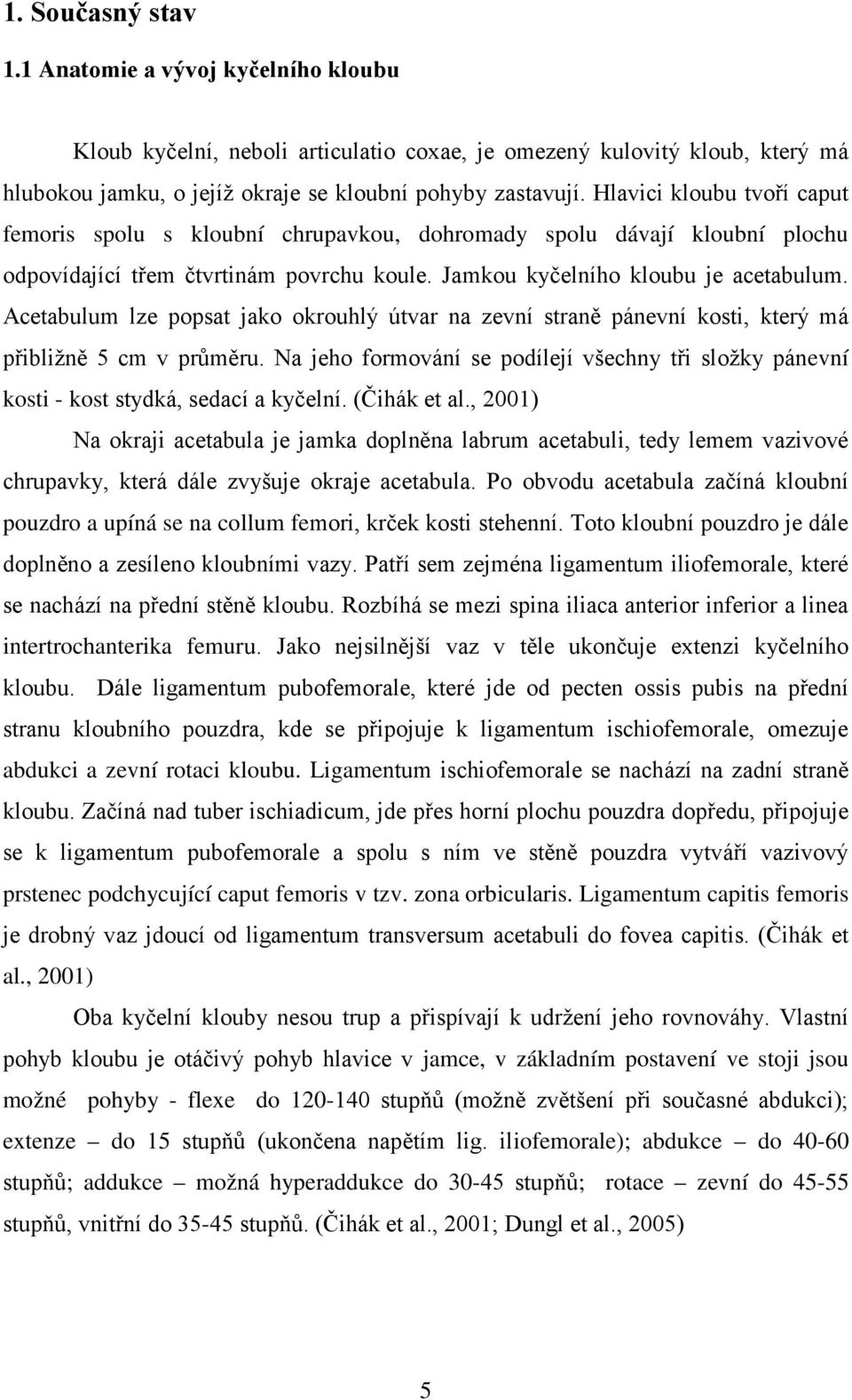 Acetabulum lze popsat jako okrouhlý útvar na zevní straně pánevní kosti, který má přibližně 5 cm v průměru.