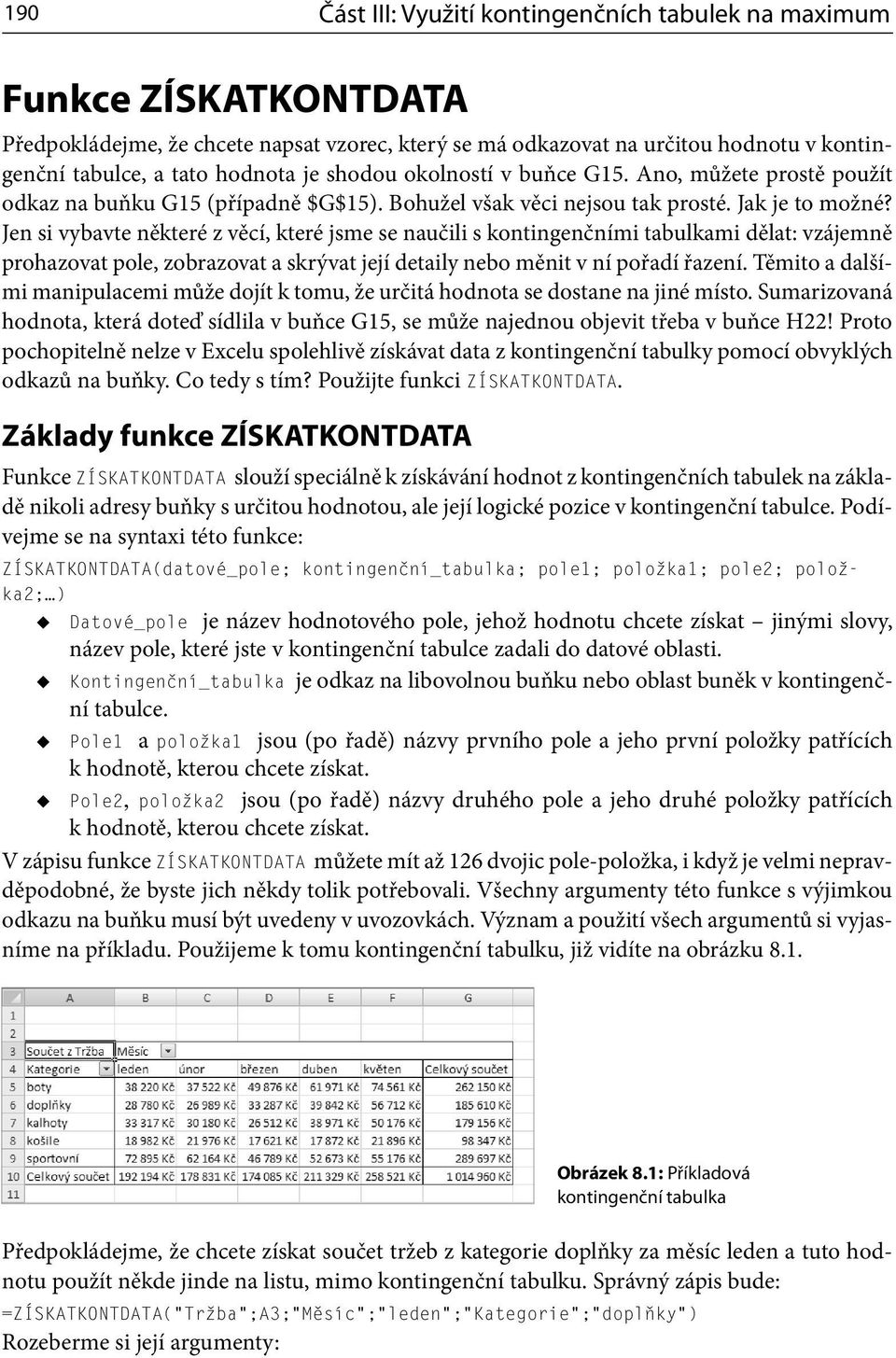 Jen si vybavte některé z věcí, které jsme se naučili s kontingenčními tabulkami dělat: vzájemně prohazovat pole, zobrazovat a skrývat její detaily nebo měnit v ní pořadí řazení.