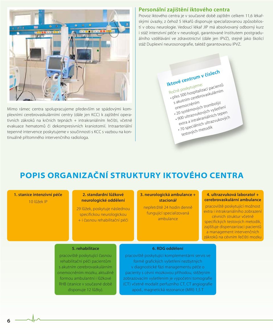 Duplexní neurosonografie, taktéž garantovanou IPVZ.