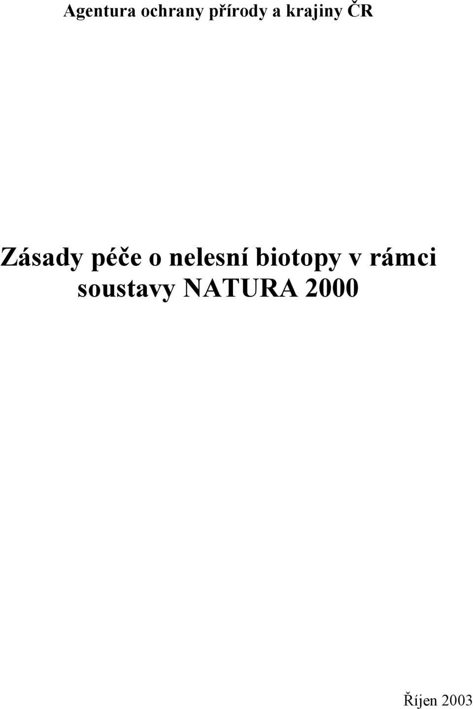 nelesní biotopy v rámci