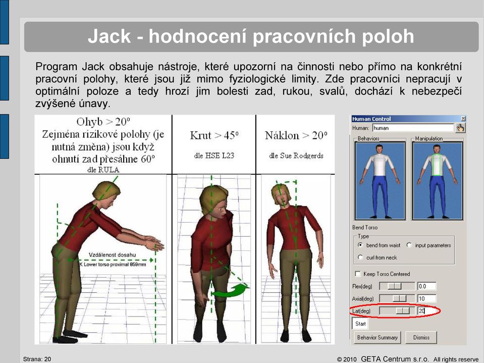 jsou již mimo fyziologické limity.