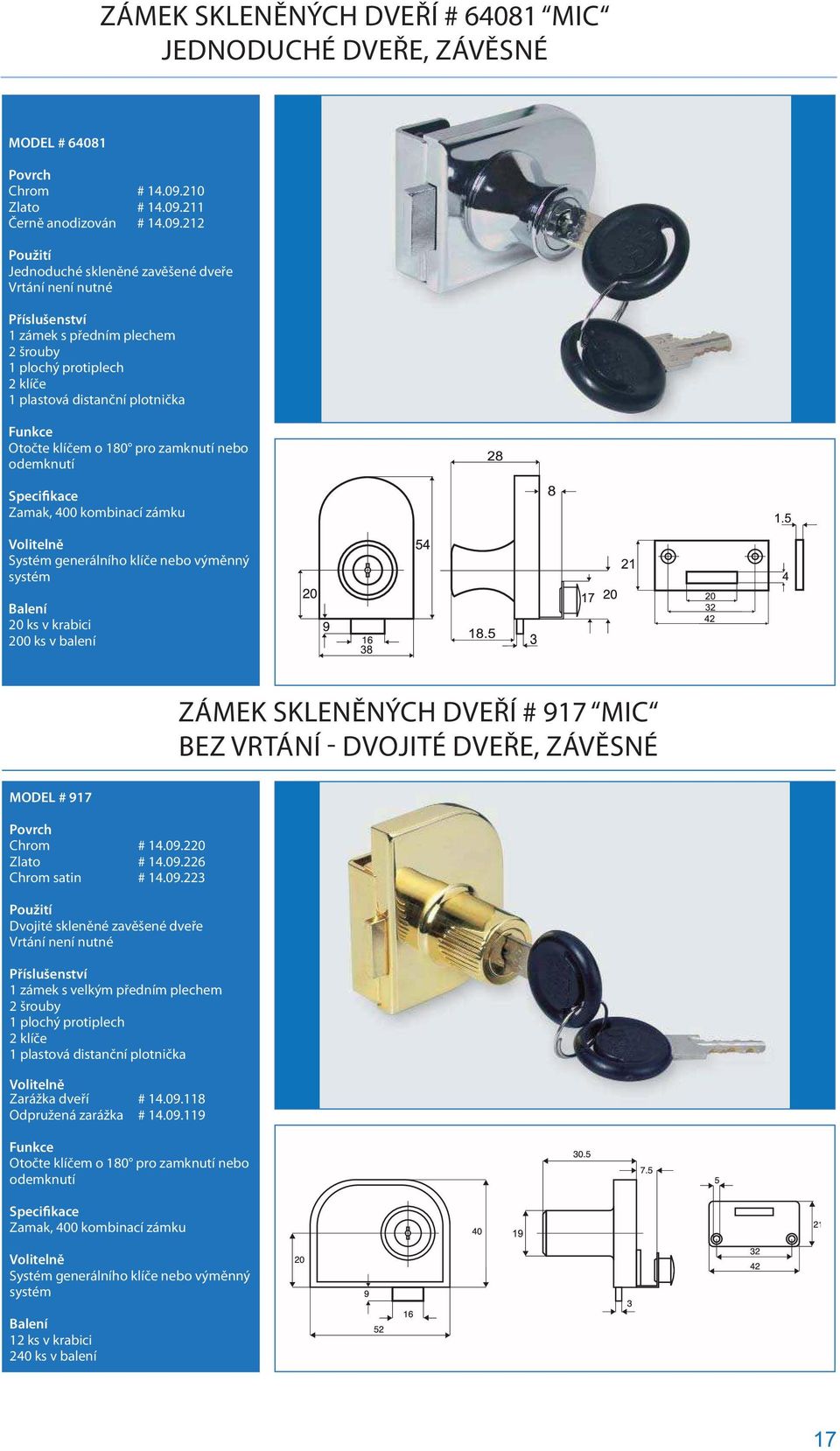 211 Černě anodizován # 14.09.