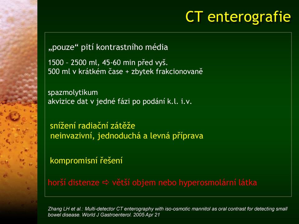 krátkém čase + zbytek frakcionova