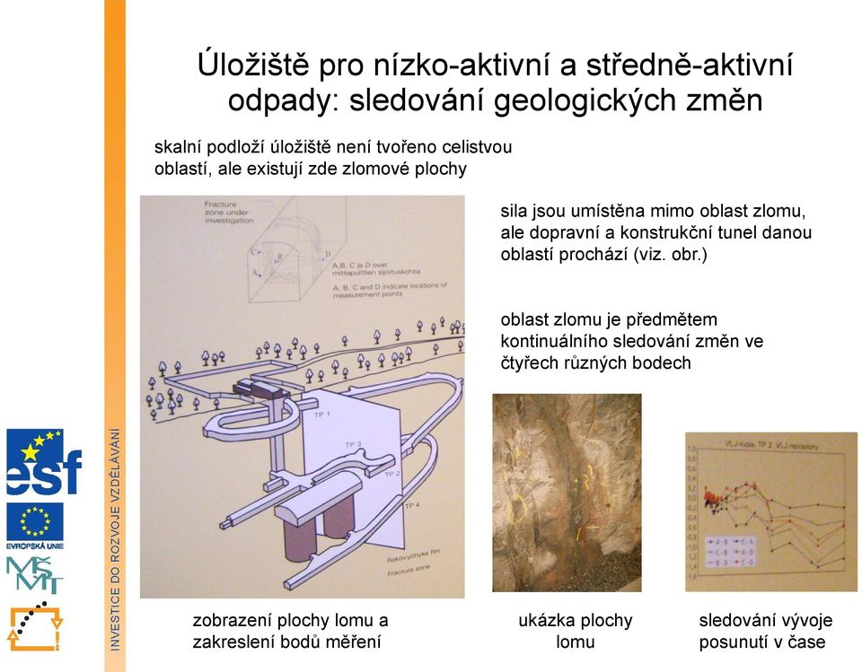 konstrukční tunel danou oblastí prochází (viz. obr.