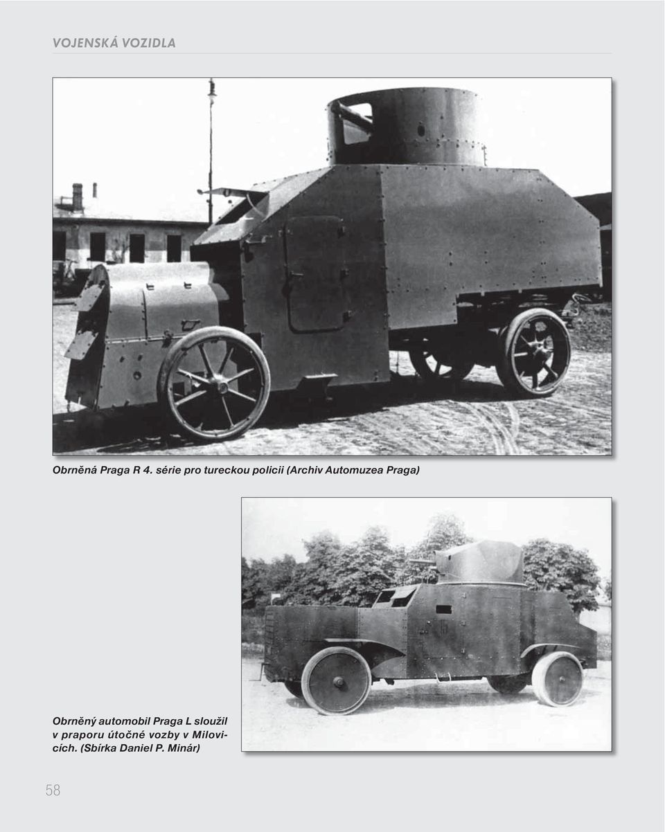 Praga) Obrněný automobil Praga L sloužil v