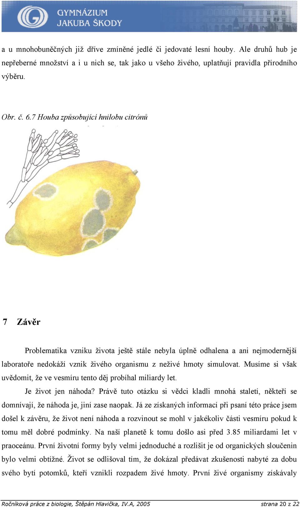 Musíme si však uvědomit, že ve vesmíru tento děj probíhal miliardy let. Je život jen náhoda? Právě tuto otázku si vědci kladli mnohá staletí, někteří se domnívají, že náhoda je, jiní zase naopak.