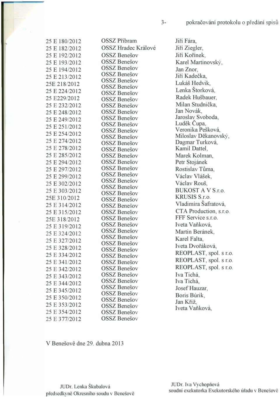 318/2012 25 E 319/2012 25 E 324/2012 25 E 327/2012 25 E 328/2012 25 E 334/2012 25 E 341/2012 25 E 342/2012 25 E 343/2012 25 E 344/2012 25 E 345/2012 25 E 350/2012 25 E 353/2012 25 E 354/2012 25 E