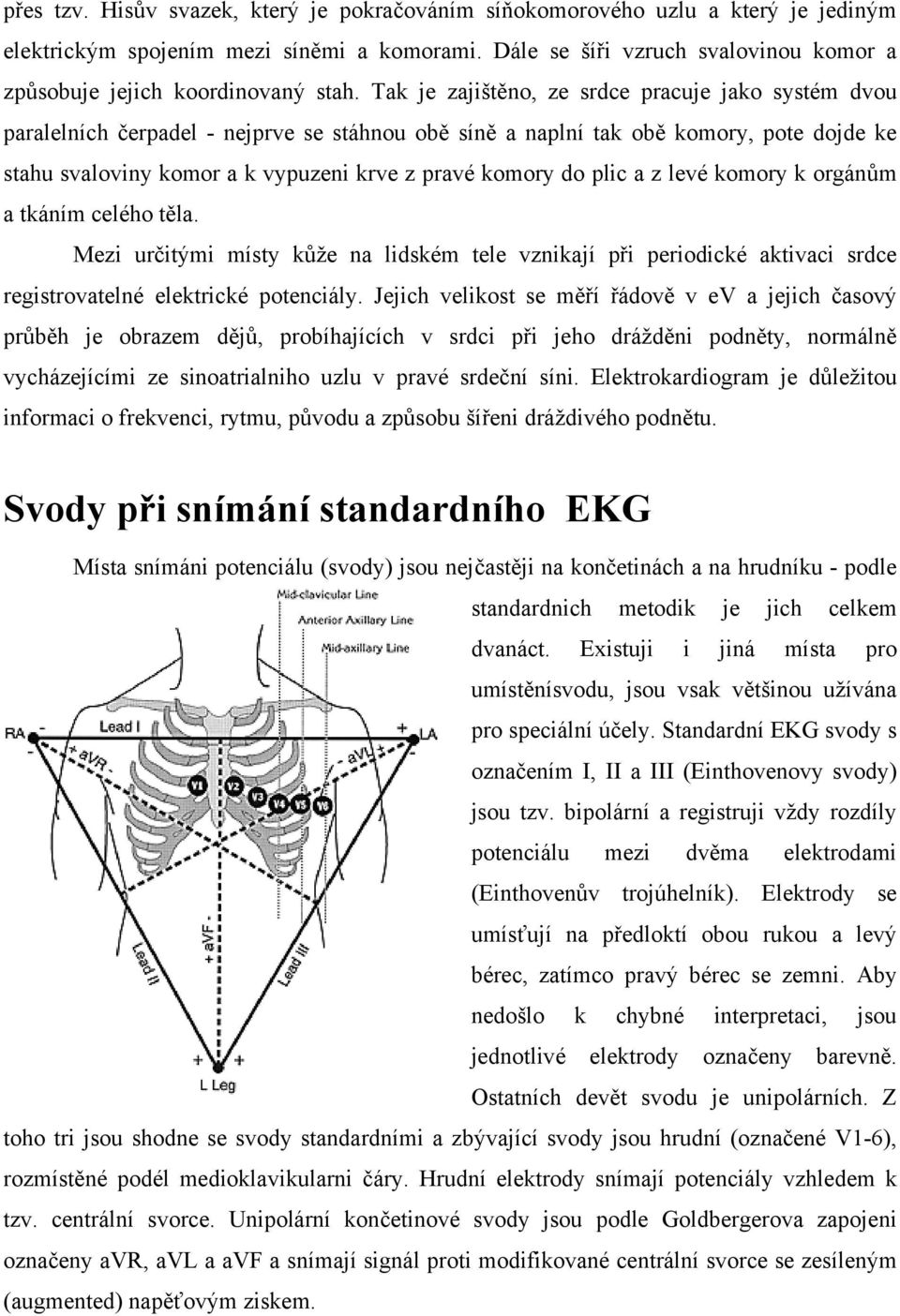 Tak je zajištěno, ze srdce pracuje jako systém dvou paralelních čerpadel - nejprve se stáhnou obě síně a naplní tak obě komory, pote dojde ke stahu svaloviny komor a k vypuzeni krve z pravé komory do