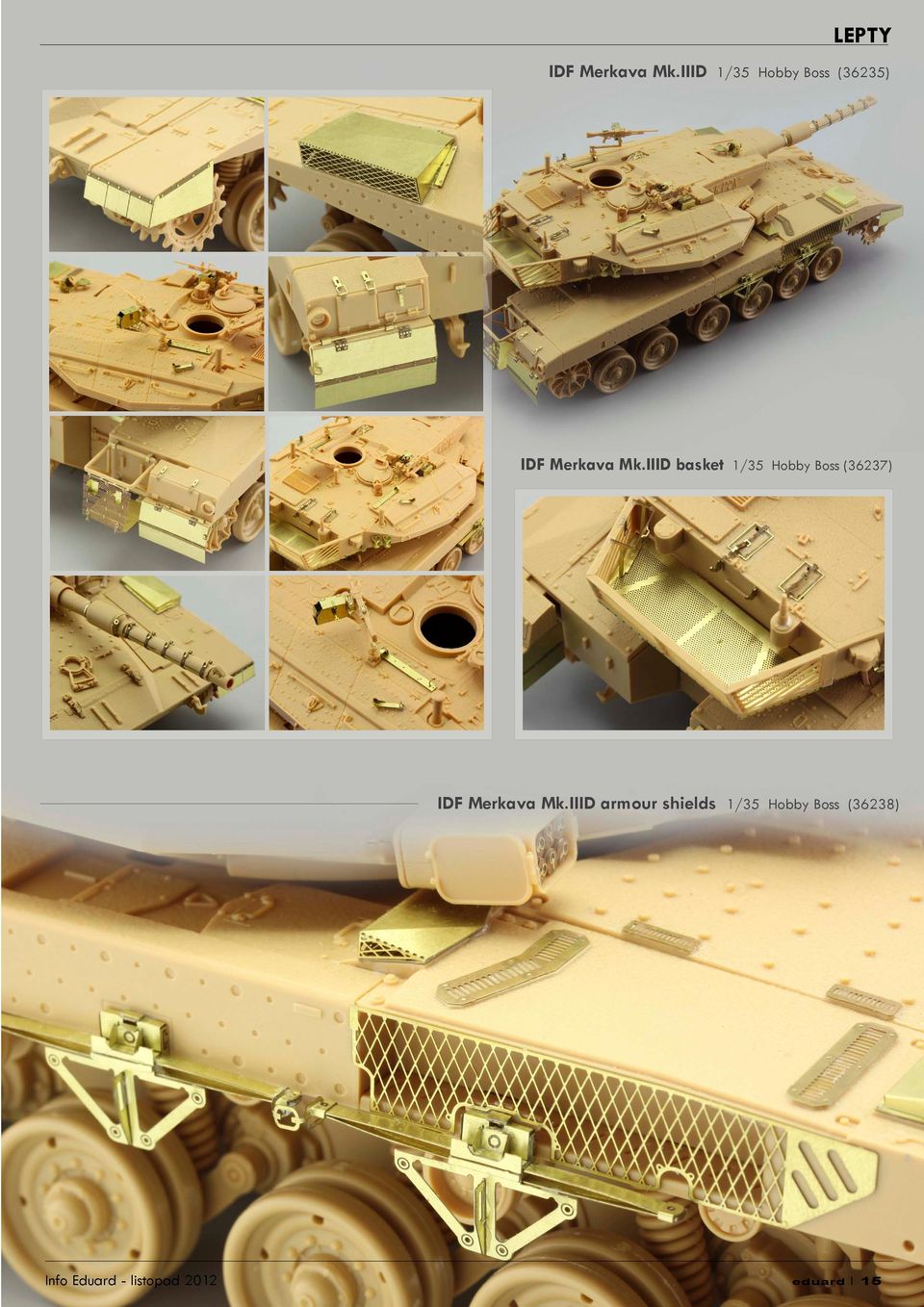 Mk.IIID basket 1/35 Hobby Boss (36237) IDF