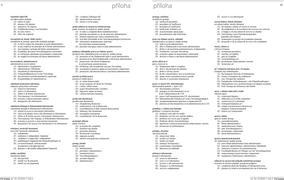 les principes de la bonne administration (I) non rispettare i principi del diritto amministrativo (N) Grundsätze der guten Verwaltungspraxis missachten (R) не соблюдать принципы надлежащего