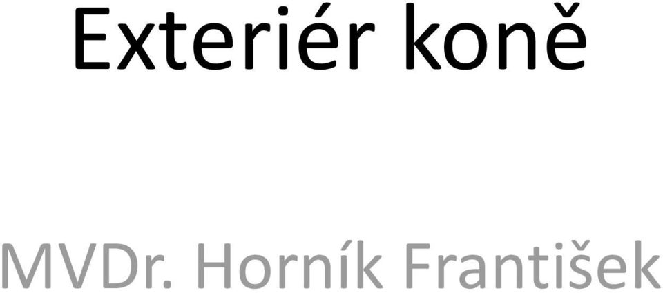 Horník