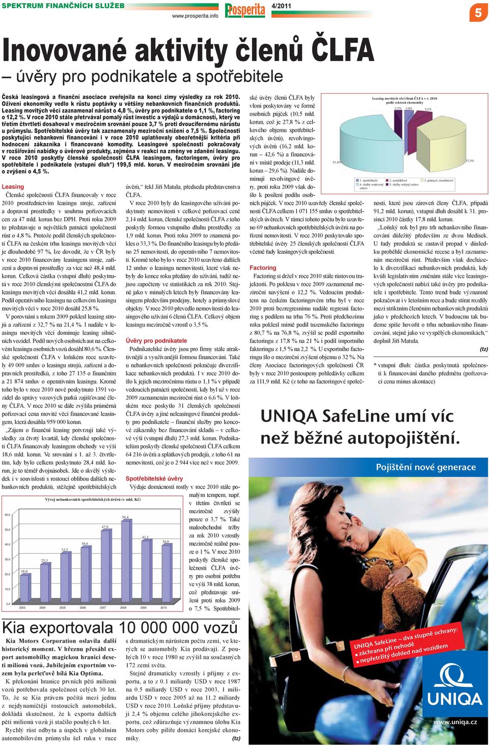 V roce 2010 stále přetrvával pomalý růst investic a výdajů u domácností, který ve třetím čtvrtletí dosahoval v meziročním srovnání pouze 3,7 % proti dvoucifernému nárůstu u průmyslu.