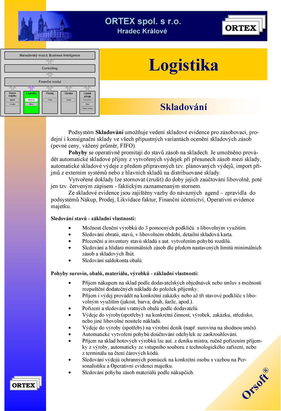 Je umožněno provádět automatické skladové příjmy z vytvořených výdejek při přesunech zásob mezi sklady, automatické skladové výdeje z předem připravených tzv.