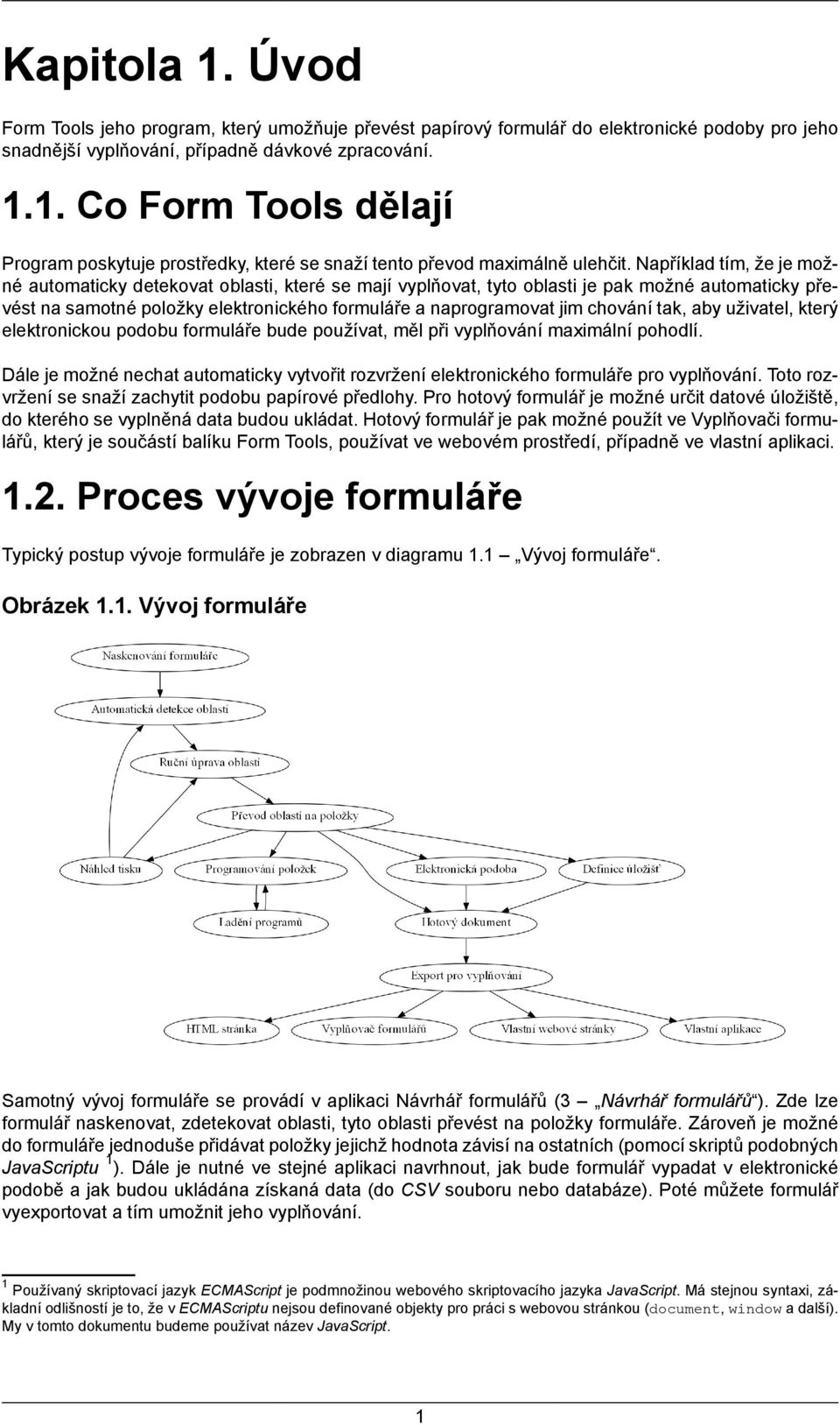 chování tak, aby uživatel, který elektronickou podobu formuláře bude používat, měl při vyplňování maximální pohodlí.