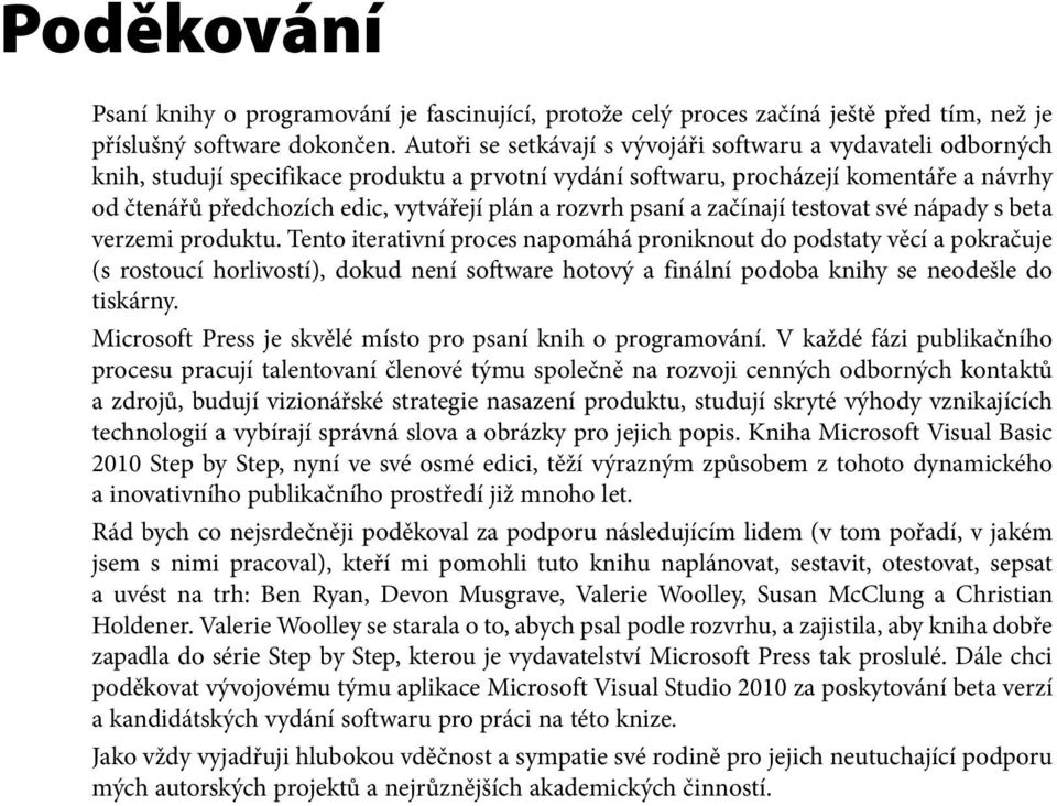 a rozvrh psaní a začínají testovat své nápady s beta verzemi produktu.