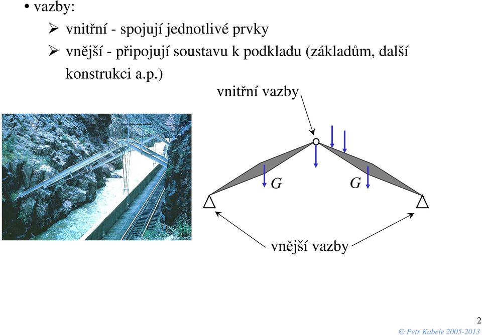 podkladu (základům, další konstrukci