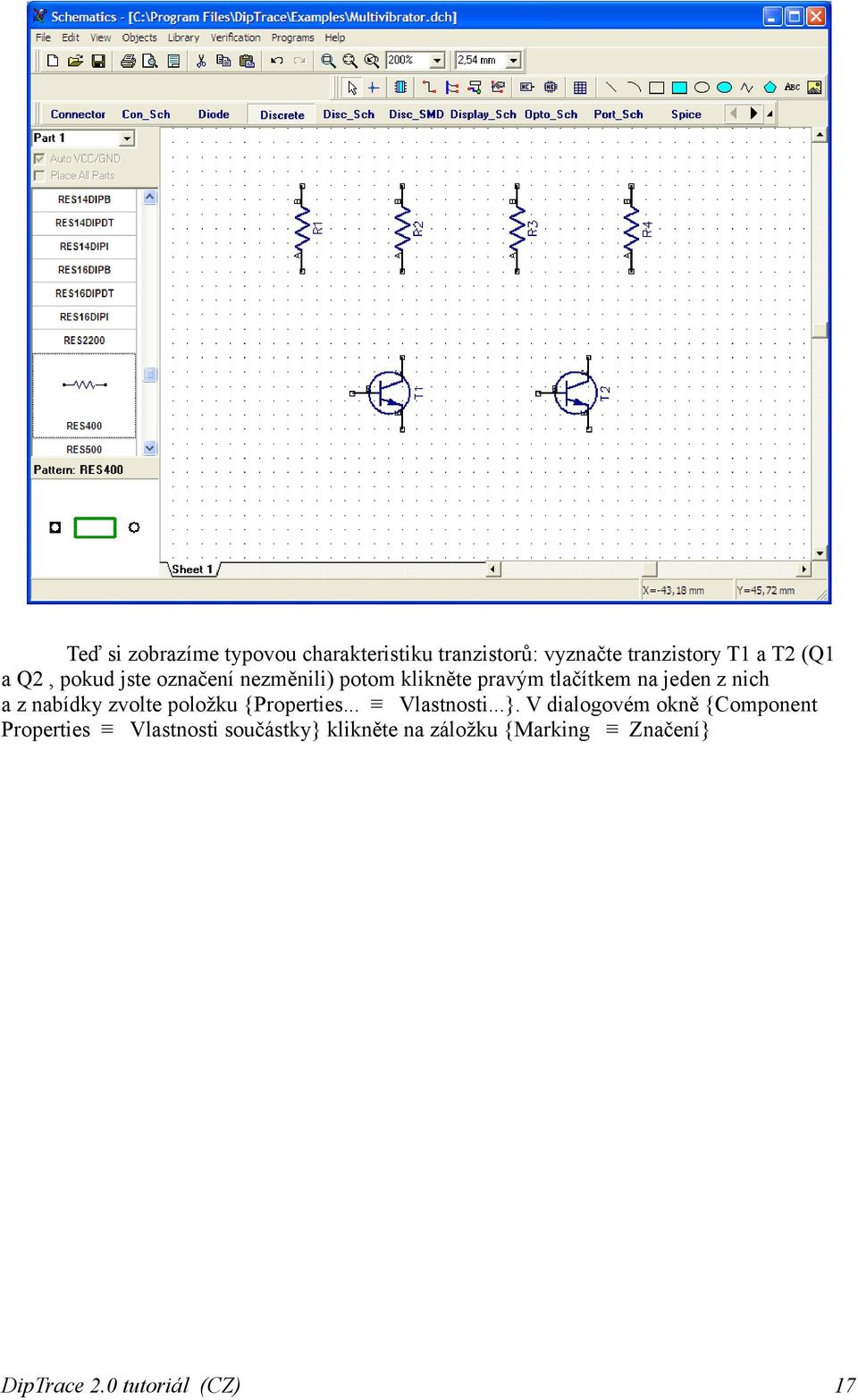 z nich a z nabídky zvolte položku {Properties... Vlastnosti...}.