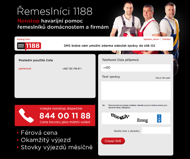 Maximální množství reklamních sdělení poslaných jednomu registrovanému uživateli v průběhu jednoho měsíce je 5 SMS. Maximálně však zasíláme 1 shodnou SMS denně.